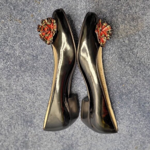 New - Salvatore Ferragamo Vintage Black Pumps Women Size 6.5 - Picture 7 of 16